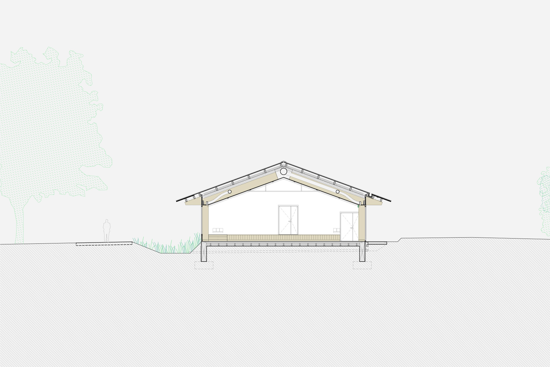 Panorama, bureau d’architecture : MSF : Construction d'une salle polyvalente