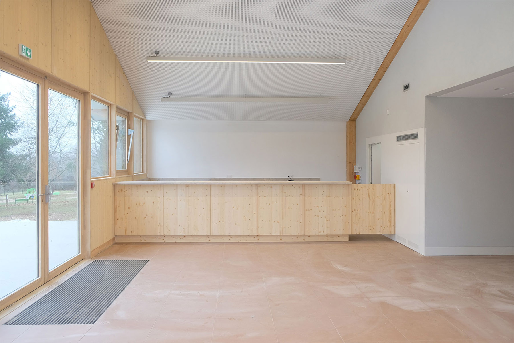 Panorama, bureau d’architecture : MSF : Construction d'une salle polyvalente