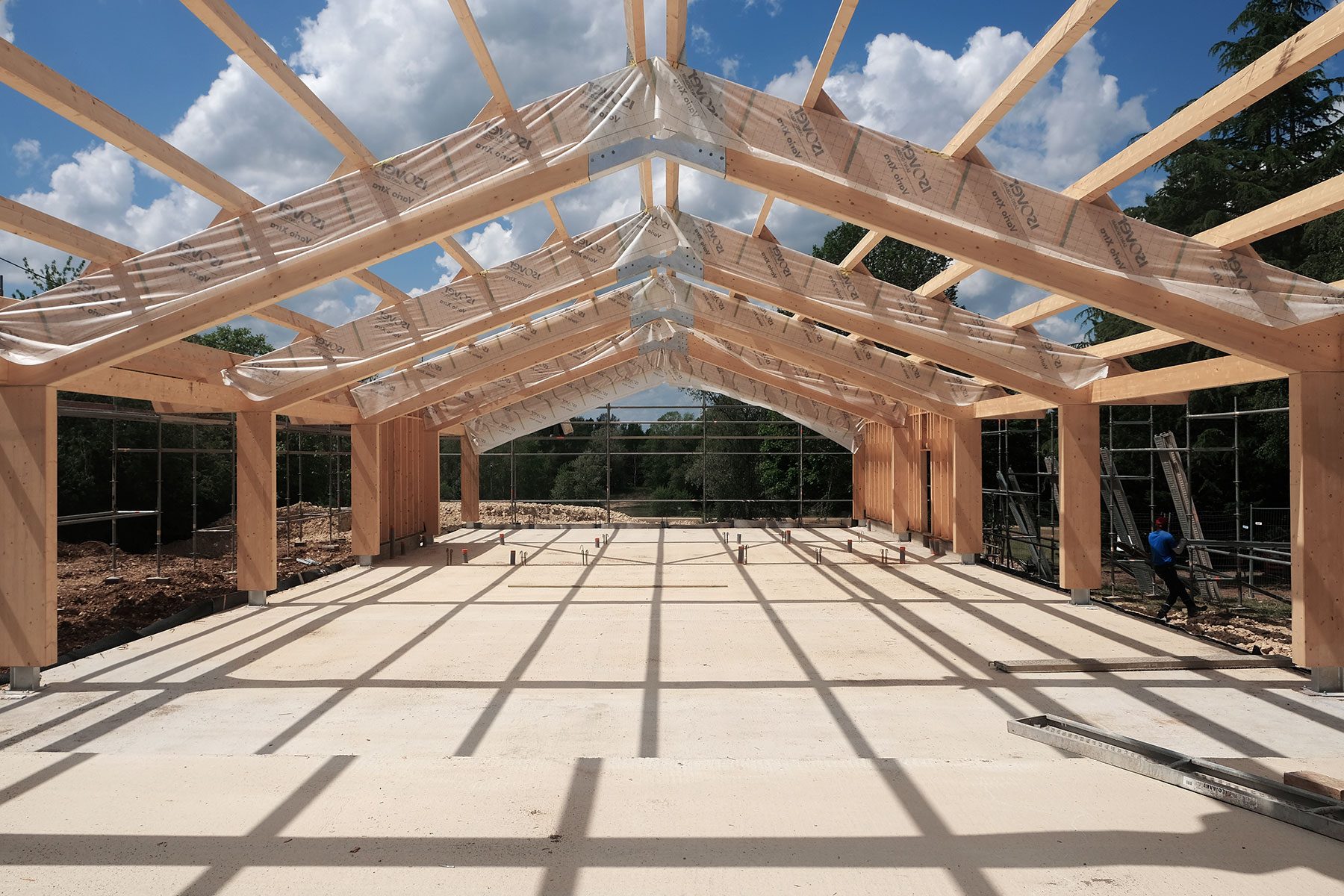 Panorama, bureau d’architecture : MSF : Construction d'une salle polyvalente