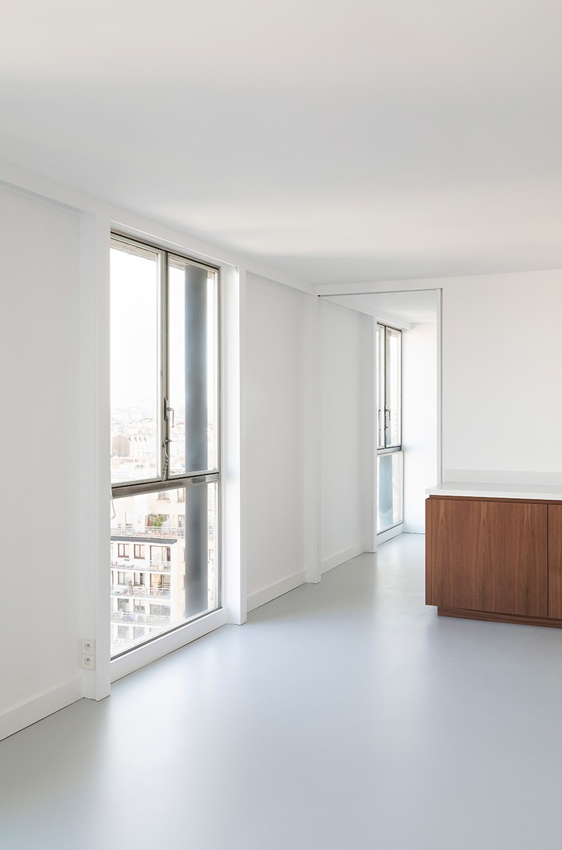 Panorama, bureau d’architecture - WTA - Transformation d'un appartement Tour Croulebarbe