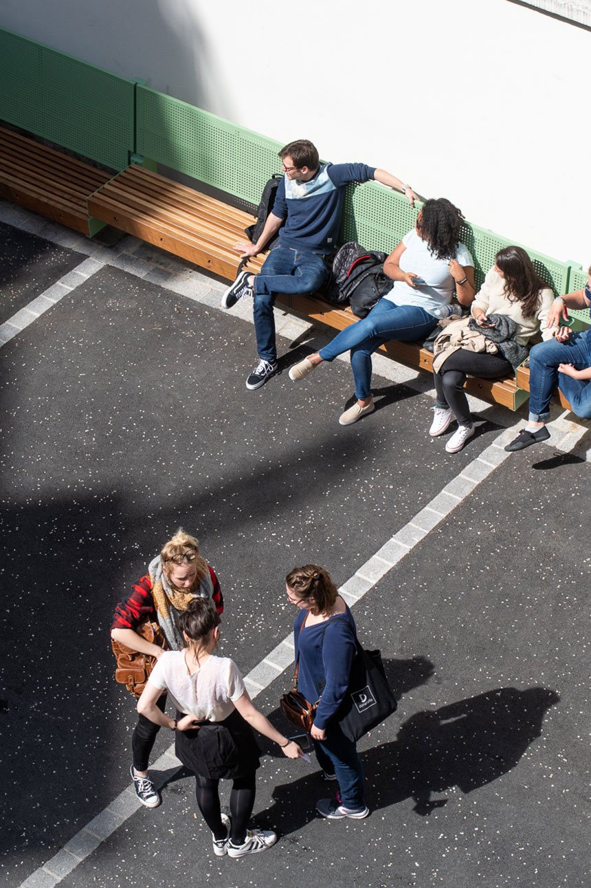 Panorama, bureau d’architecture - EPP - Cour de l'École de Psychologues Praticiens
