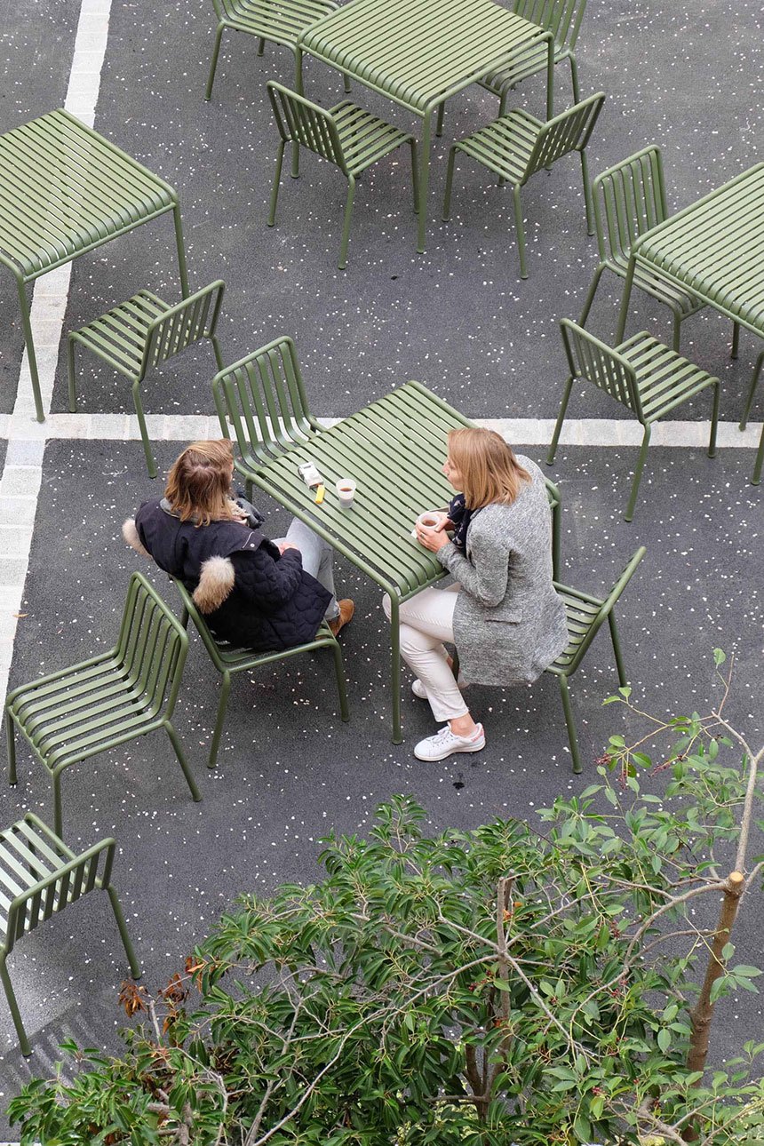 Panorama, bureau d’architecture - EPP - Cour de l'École de Psychologues Praticiens