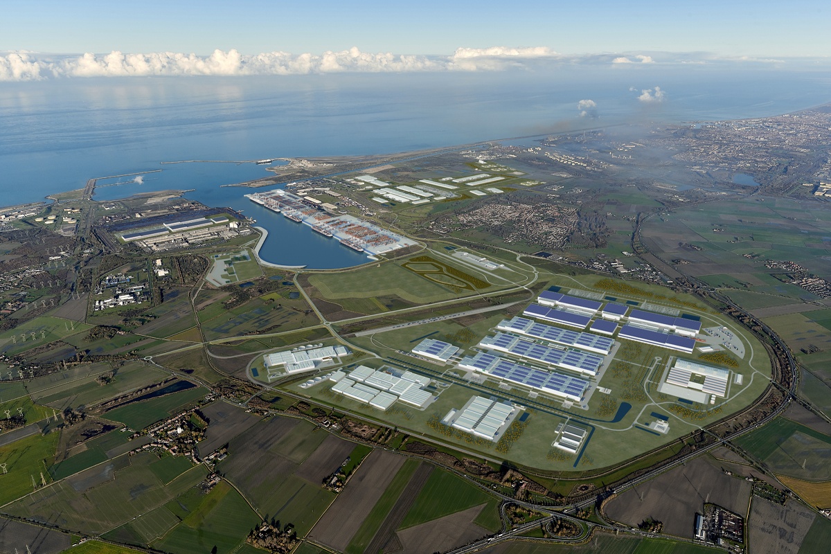 Panorama, bureau d’architecture : PMD : Illustrations pour le Port Maritime de Dunkerque