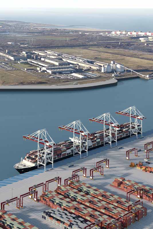 Panorama, bureau d’architecture - PMD - Illustrations pour le Port Maritime de Dunkerque