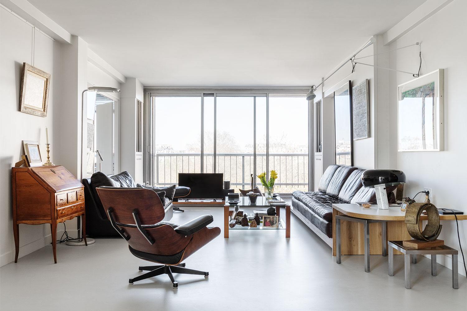 Panorama, bureau d’architecture : TWS : Réunion de deux appartements