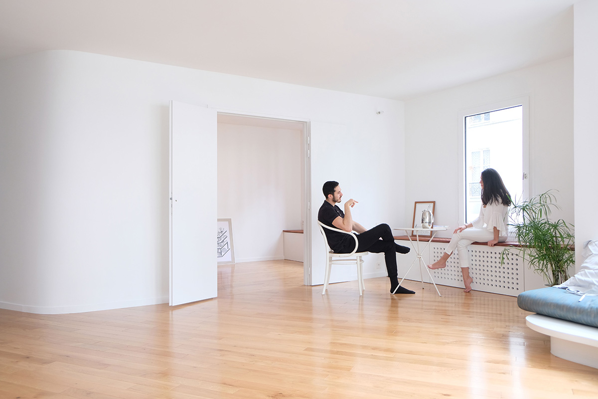 Panorama, bureau d’architecture : FMA : Transformation d’un appartement