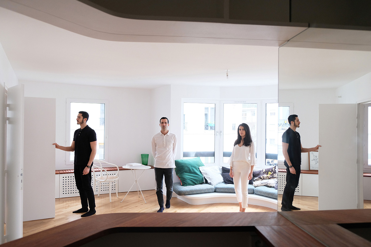 Panorama, bureau d’architecture : FMA : Transformation d’un appartement