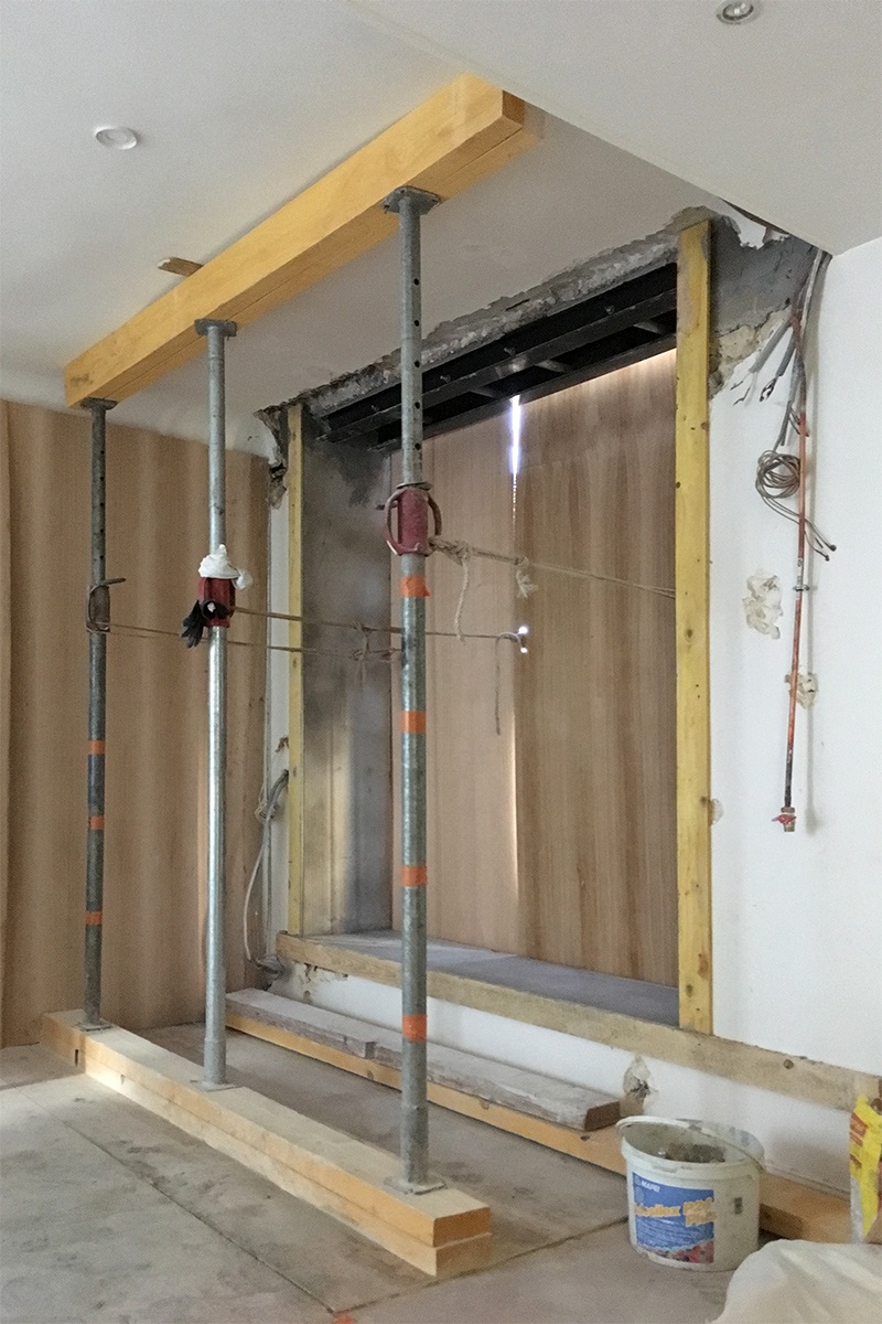 Panorama, bureau d’architecture - CRB - Création d'une fenêtre