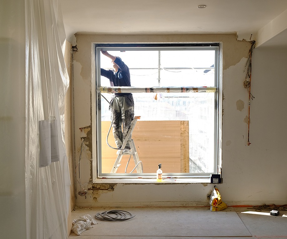 Panorama, bureau d’architecture - CRB - Création d'une fenêtre