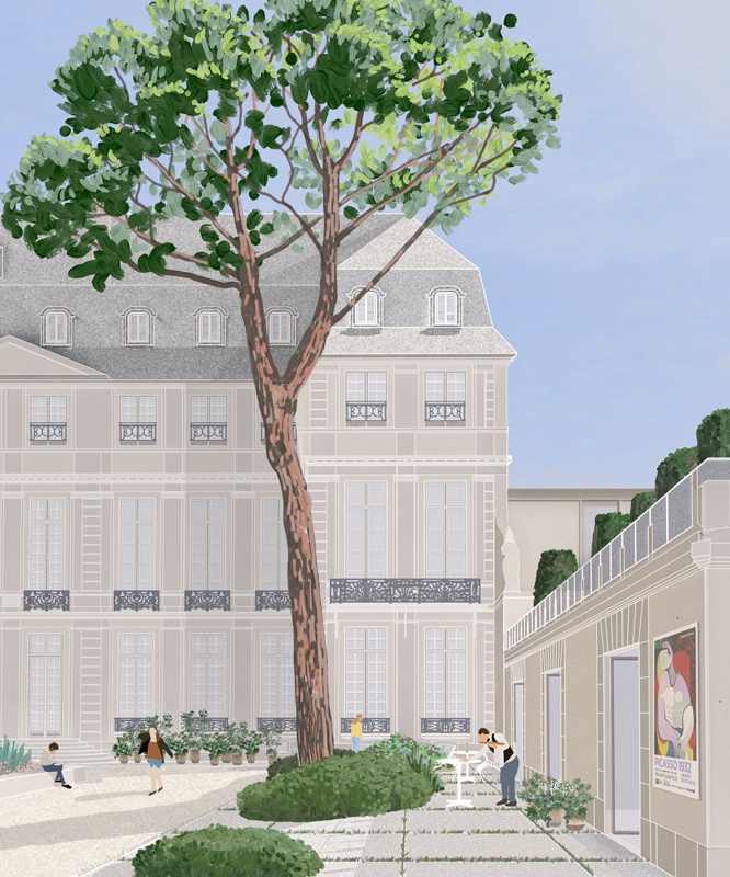 Panorama, bureau d’architecture - PIC - Réaménagement des espaces du Musée National Picasso Paris