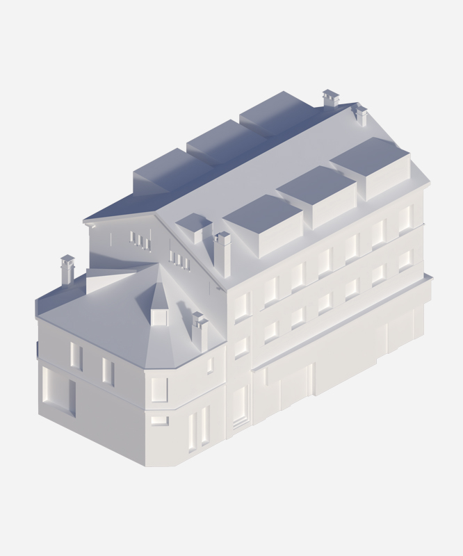 Panorama, bureau d’architecture - FGO - Transformation d’un ancien centre PTT en logements